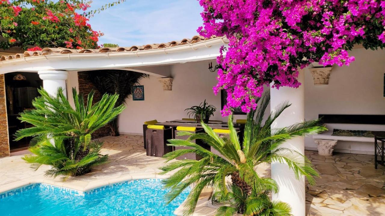 Villa Provencale A Sainte Maxime, Golf De Saint Tropez Bagian luar foto
