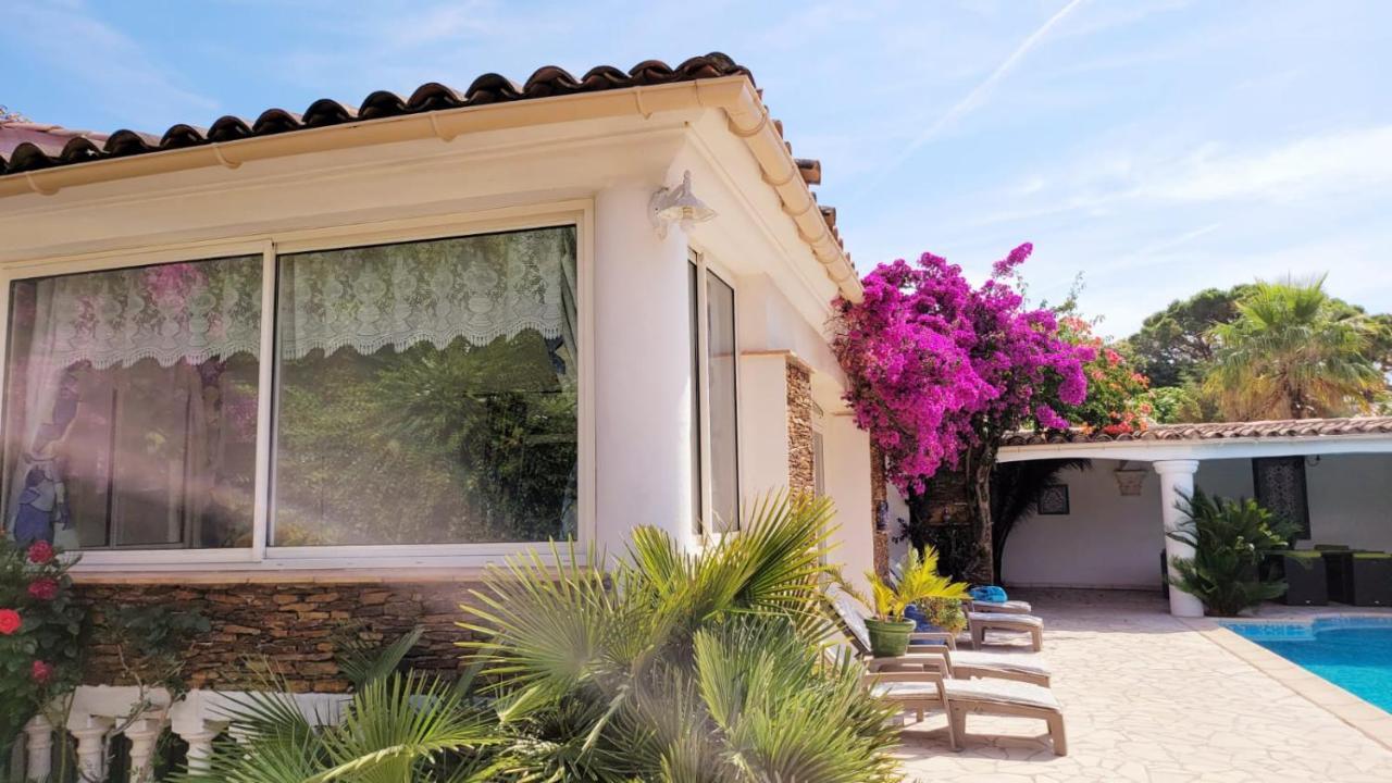 Villa Provencale A Sainte Maxime, Golf De Saint Tropez Bagian luar foto