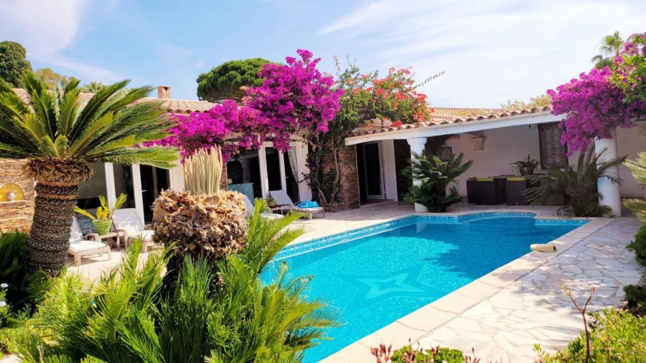 Villa Provencale A Sainte Maxime, Golf De Saint Tropez Bagian luar foto
