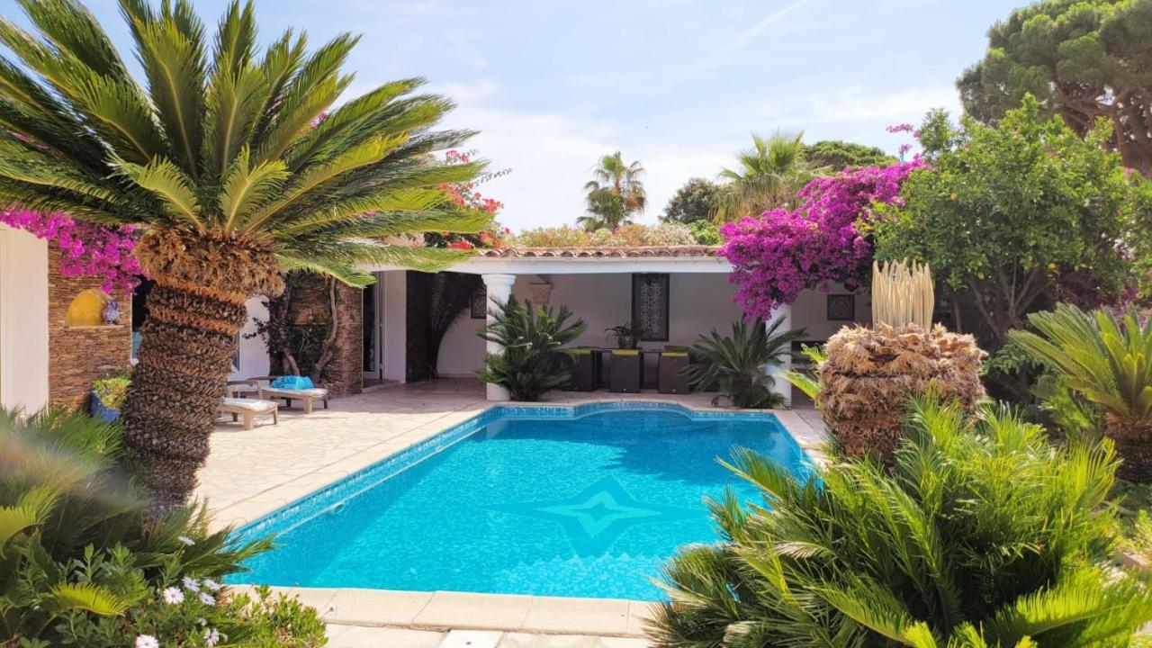 Villa Provencale A Sainte Maxime, Golf De Saint Tropez Bagian luar foto