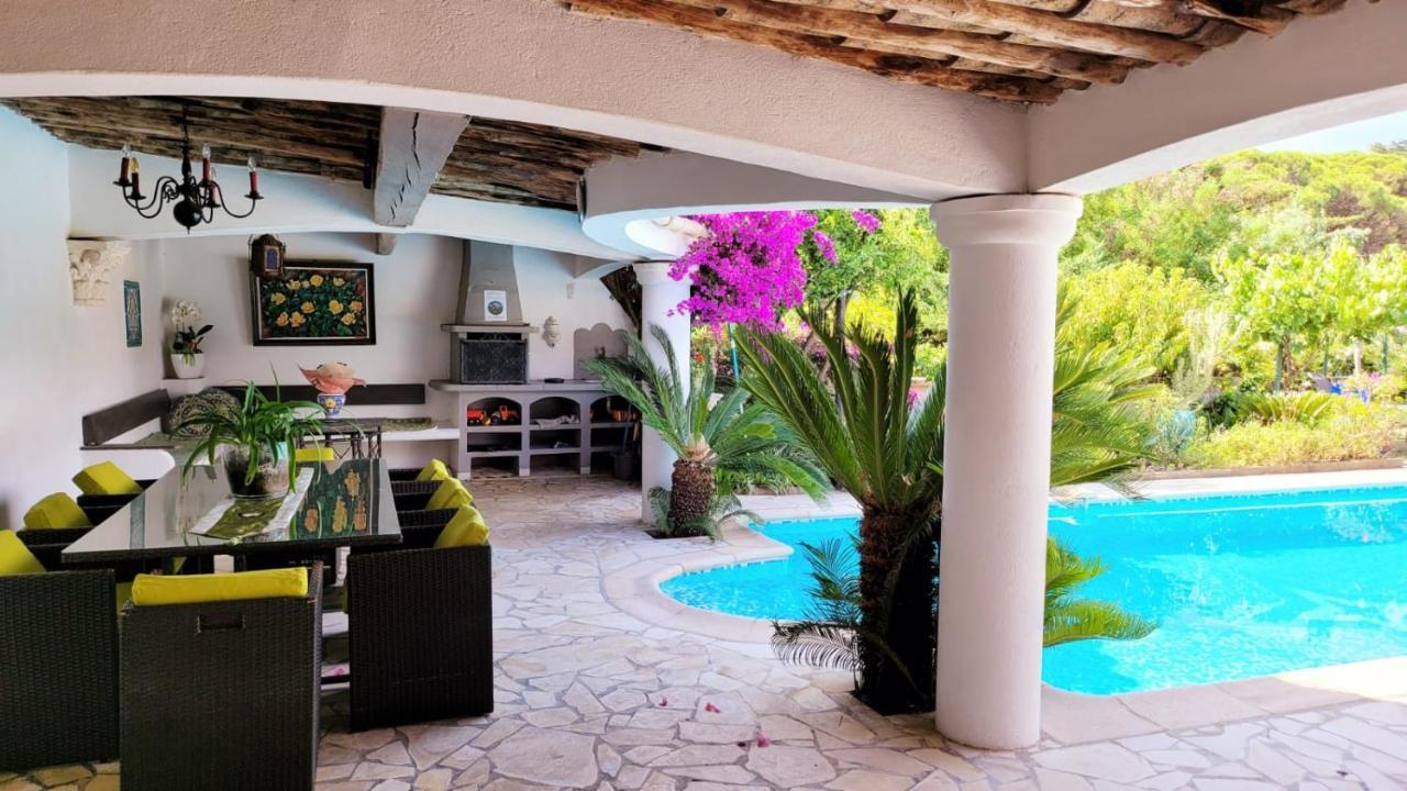 Villa Provencale A Sainte Maxime, Golf De Saint Tropez Bagian luar foto