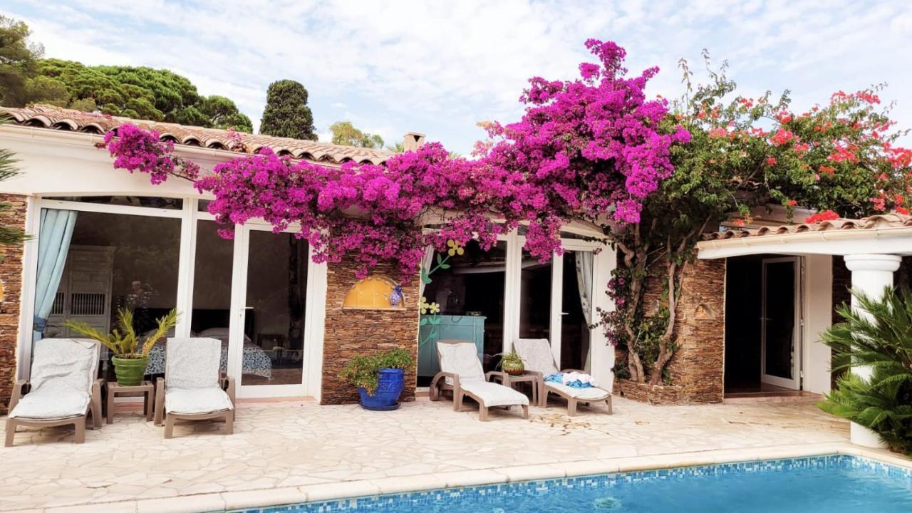 Villa Provencale A Sainte Maxime, Golf De Saint Tropez Bagian luar foto