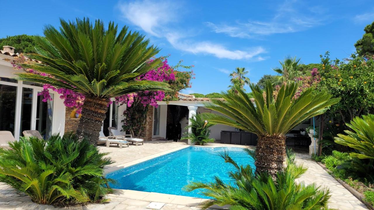 Villa Provencale A Sainte Maxime, Golf De Saint Tropez Bagian luar foto