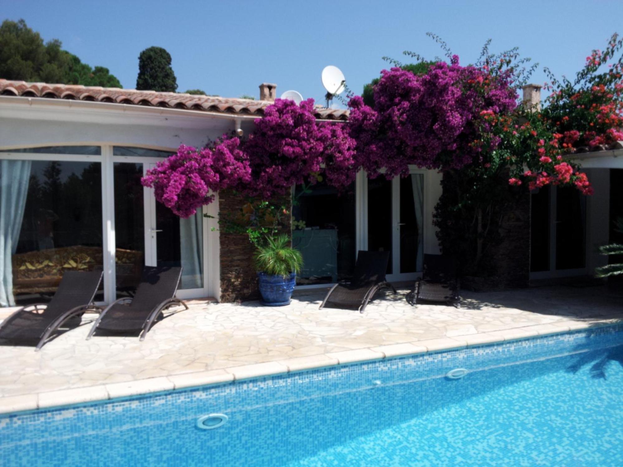 Villa Provencale A Sainte Maxime, Golf De Saint Tropez Bagian luar foto