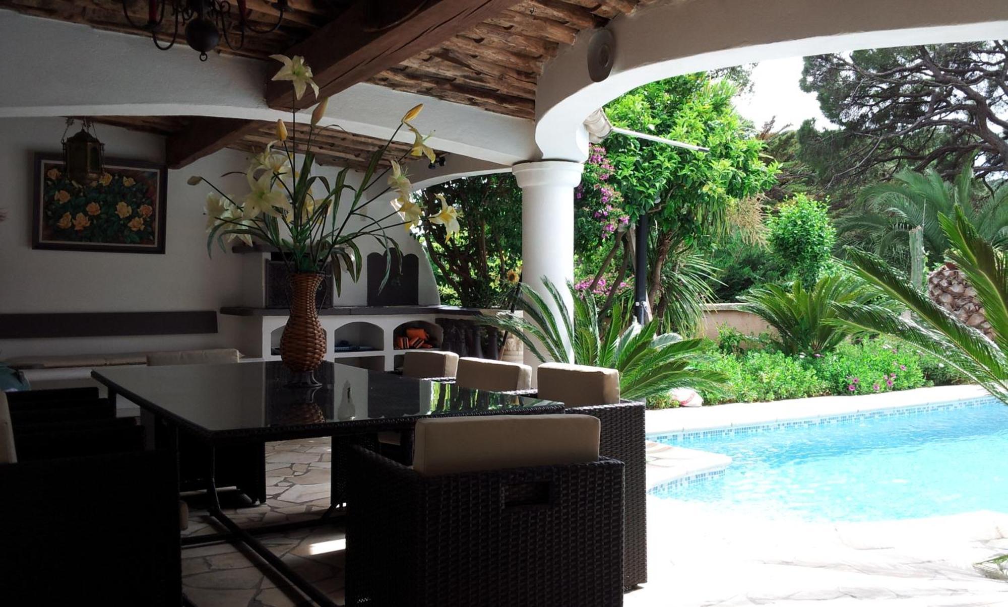 Villa Provencale A Sainte Maxime, Golf De Saint Tropez Bagian luar foto